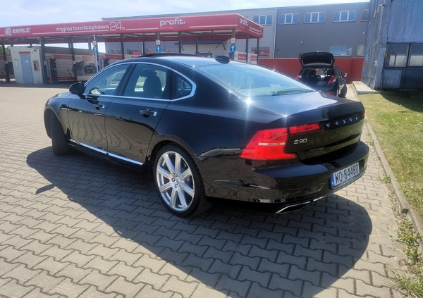 Volvo S90 cena 124900 przebieg: 119000, rok produkcji 2017 z Ostrołęka małe 562